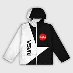 Женская ветровка Nasa текстура геометрия