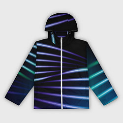 Женская ветровка Color black blue