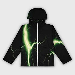 Женская ветровка Lightning yellow текстура