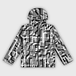 Ветровка с капюшоном женская Серый объёмный эффект, цвет: 3D-черный