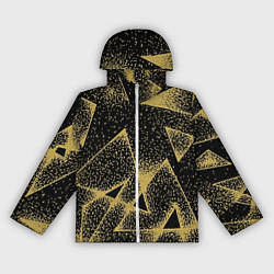 Женская ветровка Triangle yellow with dots