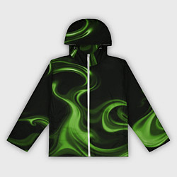 Женская ветровка Green black