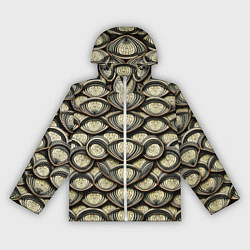 Женская ветровка Объемный египетский паттерн