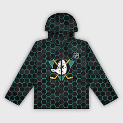 Женская ветровка Анахайм Дакс - черные соты