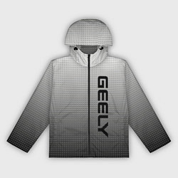 Женская ветровка Geely серый текстурный