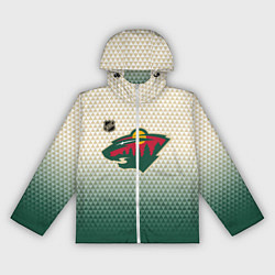 Женская ветровка Миннесота Уайлд - геометрический градиент