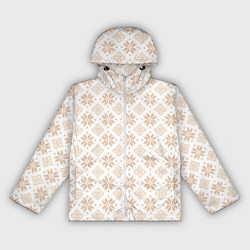Ветровка с капюшоном женская Русь культура и обычаи, цвет: 3D-белый