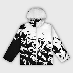 Женская ветровка Doom black crow logo