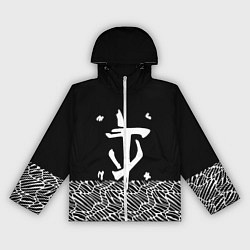 Женская ветровка Doom геометрия линии