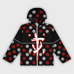 Женская ветровка Doom winter pattern steel