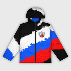 Женская ветровка Федерация бокса России - триколор