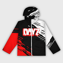 Ветровка с капюшоном женская Dayz краски штрихи, цвет: 3D-белый