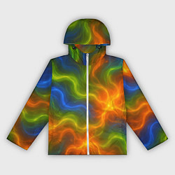 Женская ветровка Разноцветный дым