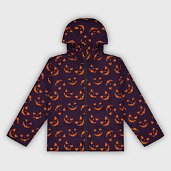 Женская ветровка Страшно веселый Halloween - паттерн