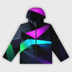 Женская ветровка Neon colored geometric