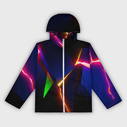 Женская ветровка Neon colored geometric