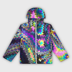 Женская ветровка Абстракция переливы