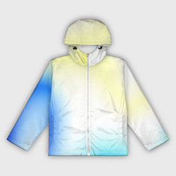 Женская ветровка Color yellow blue white