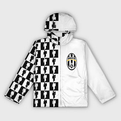 Женская ветровка Ювентус паттерн люди