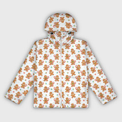 Женская ветровка Имбирные человечки и карамельные трости