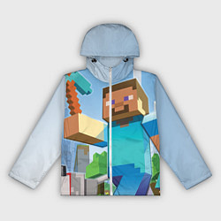 Женская ветровка Minecraft World