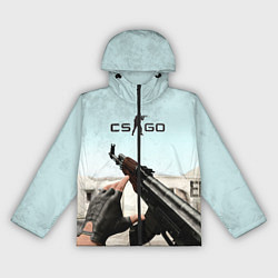 Ветровка с капюшоном женская Counter-Strike: De Dust, цвет: 3D-черный