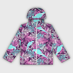 Ветровка с капюшоном женская Summer paradise, цвет: 3D-белый